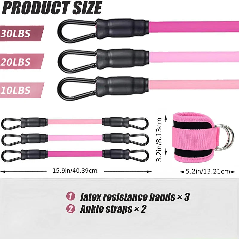 PowerStride Ankle Resistance Bands Trainer