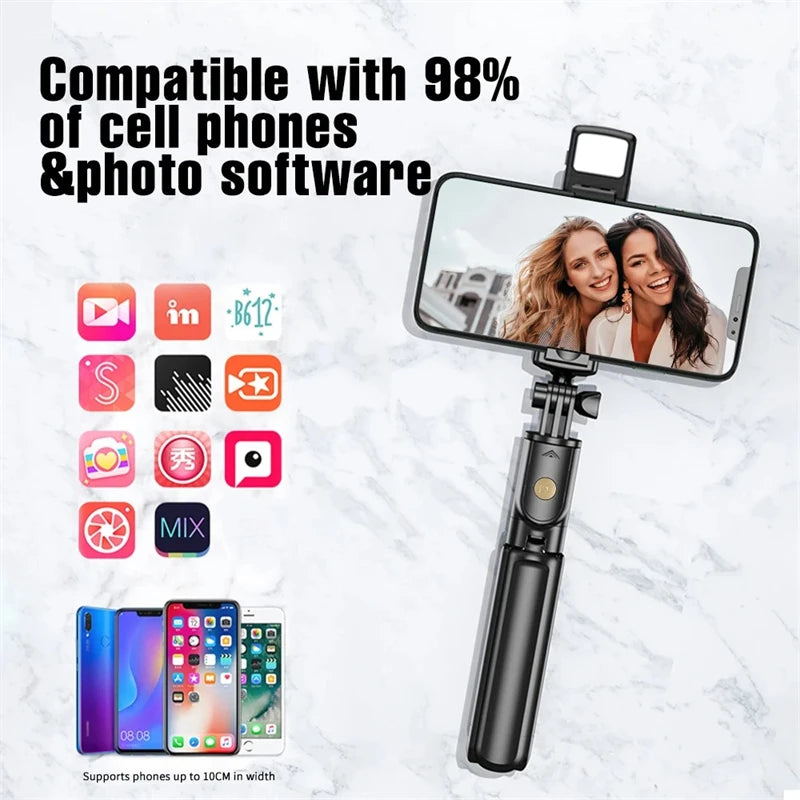 GlowGrip Selfie Tripod
