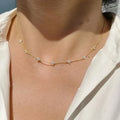 Four Leaf Steel Pendant