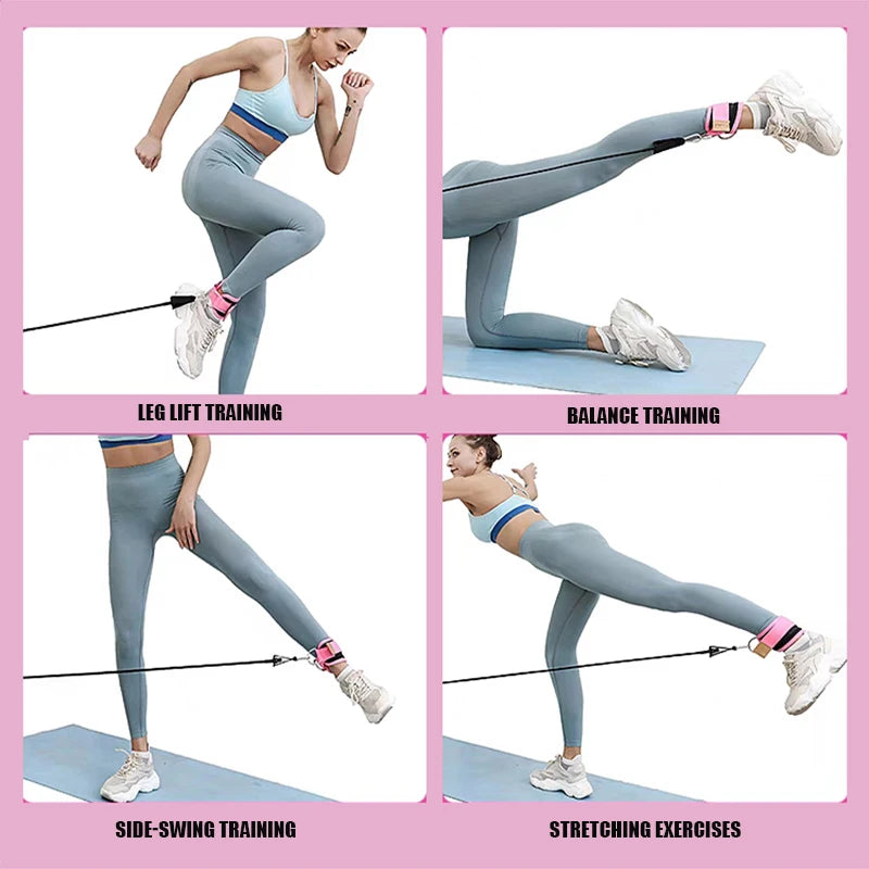 PowerStride Ankle Resistance Bands Trainer