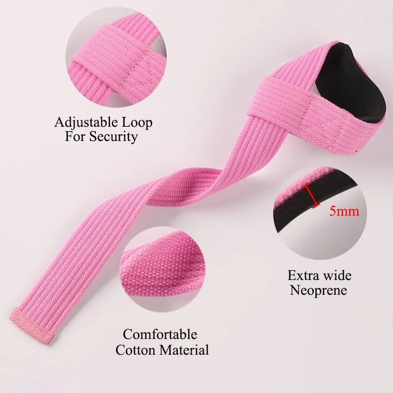 PowerGrip Pro Cotton Lifting Straps