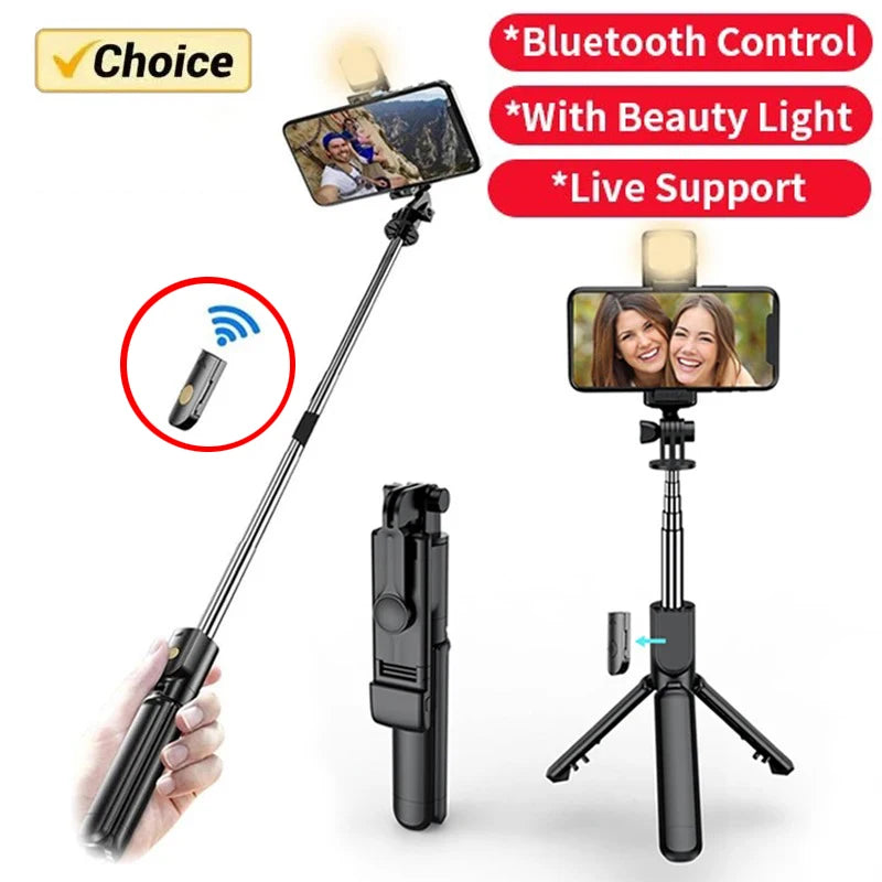 GlowGrip Selfie Tripod